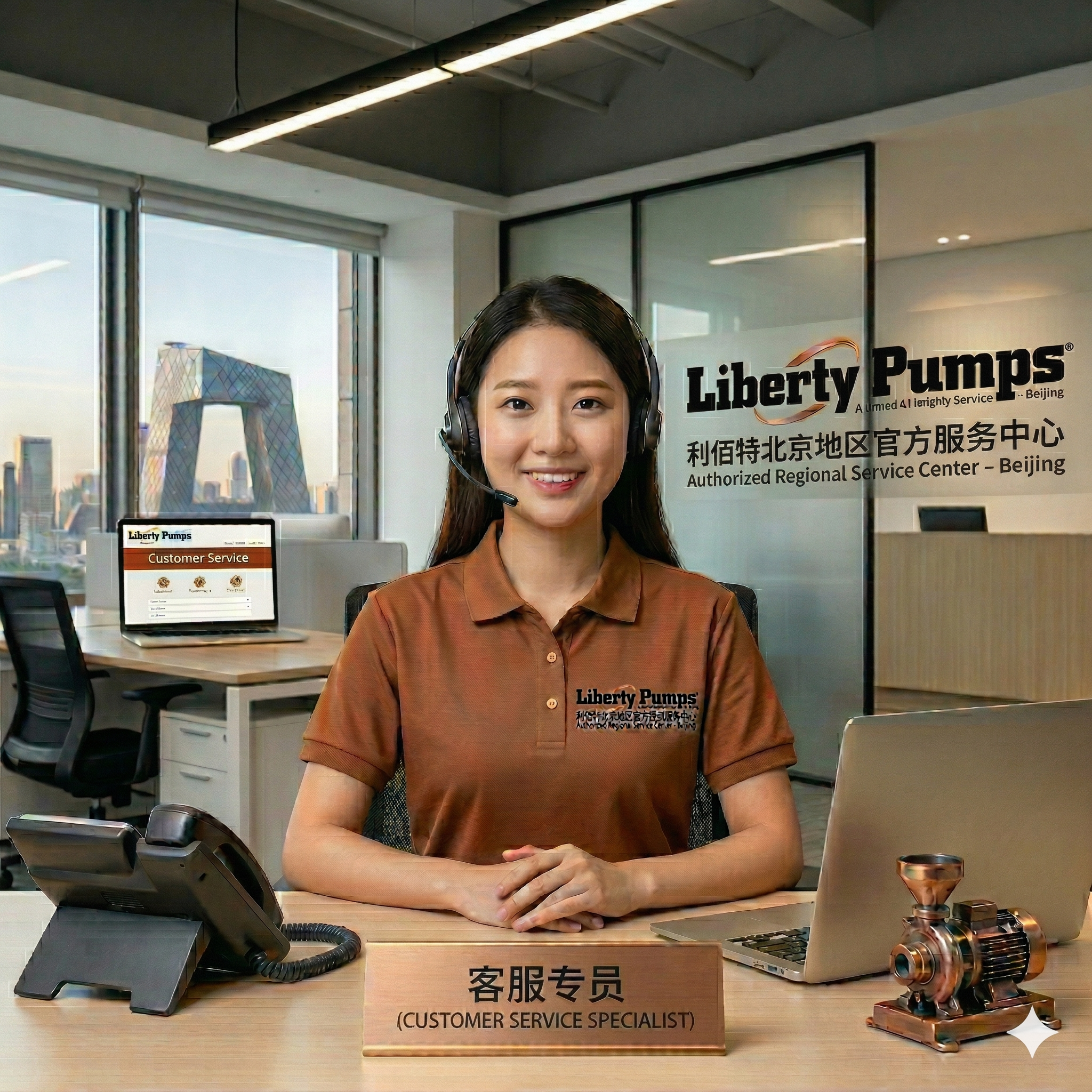 利佰特北京客户服务现场